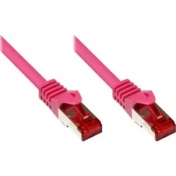GoodConnections Alcasa 40m Cat6 S/FTP tinklo patch kabelis RJ-45 male to male magenta 8060-400M