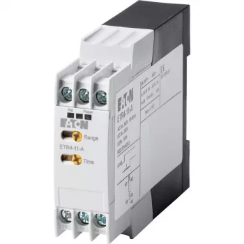 Eaton ETR4-11-A daugiafunkcinė laiko relė, 24-240 V AC/DC, 1 C/O, DIN bėgiui 031882