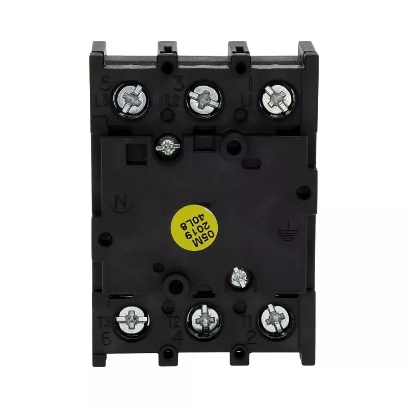 Eaton P1-25/E 3 polių pagrindinis jungiklis atjungiklis, 25 A, IP65, juodas/baltas 038724