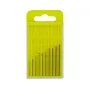 Donau Elektronik HSS-CO-200 HSS kobalto sukimo grąžtų rinkinys, 10 vnt., 0,3–1,2 mm, DIN 338, cilindrinis kotas