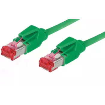 Good Connections Cat.6 S/FTP PiMF halogenų neturintis tinklo kabelis, Hirose RJ45, žalias, 7 m 8066-107G