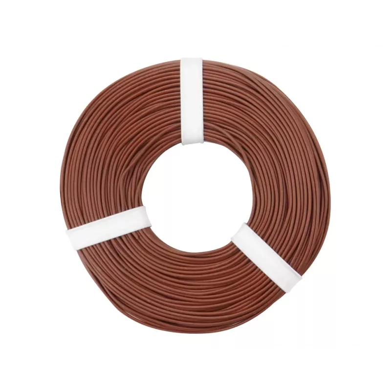 Donau Elektronik 125-058 lankstusis montažinis laidas 1 x 0,25 mm² rudas 50 m