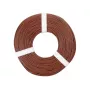 Donau Elektronik 125-058 lankstusis montažinis laidas 1 x 0,25 mm² rudas 50 m