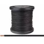 Donau Elektronik 218-11-100 daugiasluoksnė (suvyta) viela 2 x 0,14 mm² juoda 100 m