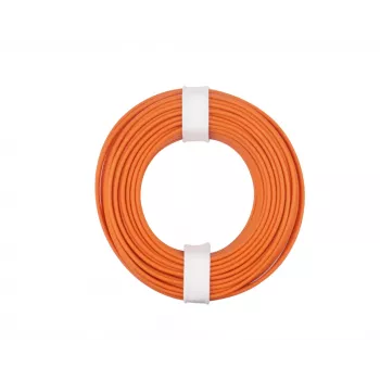 Donau Elektronik 175-017 LiY lankstusis montažinis laidas 1 x 0,75 mm² oranžinis, 1 vnt.