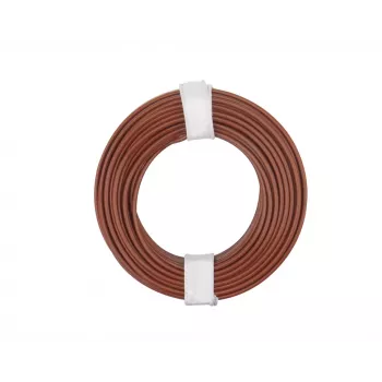 Donau Elektronik 175-018 LiY daugiasluoksnė viela 1 x 0,75 mm² ruda