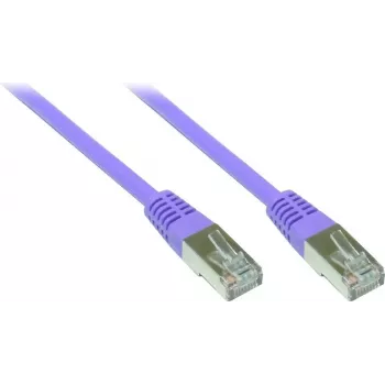 GoodConnections Alcasa 0,3 m Cat5e SF/UTP RJ45 tinklo kabelis, violetinės spalvos 855V-003
