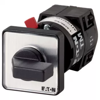 Eaton TM-1-8290/EZ rotacinis kumštelinis jungiklis, 1 polius, 20A, 690V AC, juodas/baltas, 000693