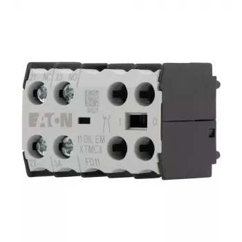 Eaton pagalbinis kontaktų blokas 1NO+1NC 11DILEM, 2 polių, mechaniškai susieti kontaktai, 010080