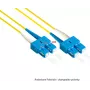 GoodConnections LW-930LS OS2 vienmodis Duplex šviesolaidinis komutacinis kabelis, LC/SC, 9/125, 30 m