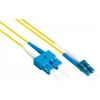 GoodConnections LW-930LS OS2 vienmodis Duplex šviesolaidinis komutacinis kabelis, LC/SC, 9/125, 30 m