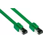 GoodConnections Alcasa 8080-005G Cat8.1 S/FTP tinklo kabelis, 0,5 m, žalias