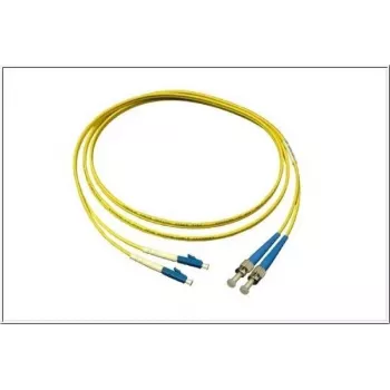 GoodConnections OS2 vienspindulio dvigubas optinis pataisas LC į ST, 9/125µm, LSZH, 15m LW-915LT
