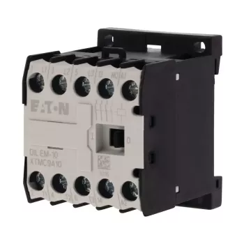 Eaton DILEM-10 mini kontaktorius, 3 polių, 230V AC ritė, 9A, 4kW, IP20, 3NO+1NO, 052302