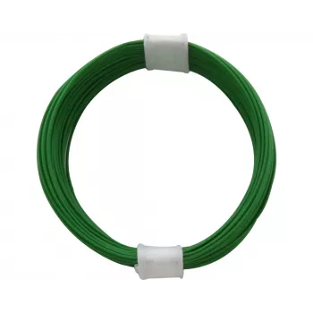 Donau Elektronik 110-4 lankstusis laidas 1 x 0,04 mm² žalias 10 m