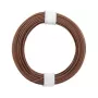 Donau Elektronik 118-8 suvyta viela 1 x 0,14 mm² ruda 10 m