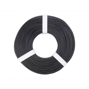 Donau Elektronik 125-051 lankstusis laidas 1 x 0,25 mm² juodas 50 m