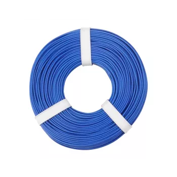 Donau Elektronik 125-052 daugiasluoksnė montažinė viela 1 x 0,25 mm² mėlyna 50 m
