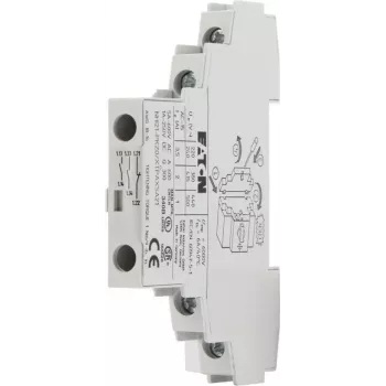 Eaton NHI21-PKZ0 pagalbinis kontaktų blokas, 2NO+1NC, šoninis montavimas, varžtiniai gnybtai, baltas 072894