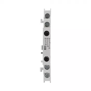 Eaton NHI21-PKZ0 pagalbinis kontaktų blokas, 2NO+1NC, šoninis montavimas, varžtiniai gnybtai, baltas 072894