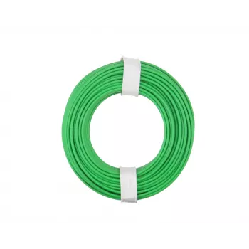 Donau Elektronik 175-014 LiY daugiasluoksnė montažinė viela 1 x 0,75 mm² žalia 10 m
