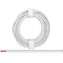 Donau Elektronik 218-55 dvigyslė suvyta viela 2 x 0,14 mm² balta 5 m
