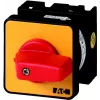 Eaton T0-2-1/E-RT 3 polių kumštelinis jungiklis 20 A, IP65, raudona/geltona 011082