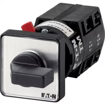 Eaton TM-2-8231/EZ 1-polių svirtinis jungiklis, juodas metalinis (000700)