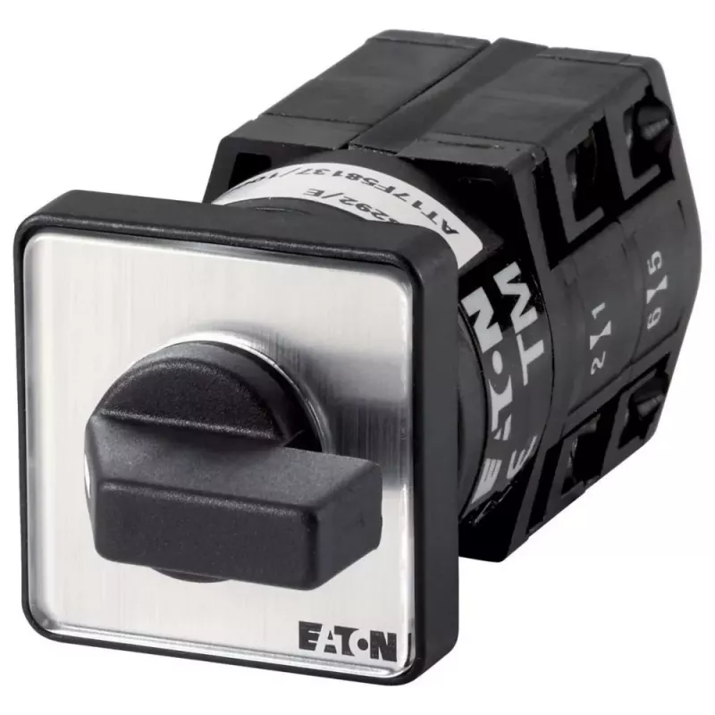 Eaton TM-2-8550/E 3 polių sukimo atjungimo jungiklis, 20 A, 690 V AC, IP65, juodas 020300