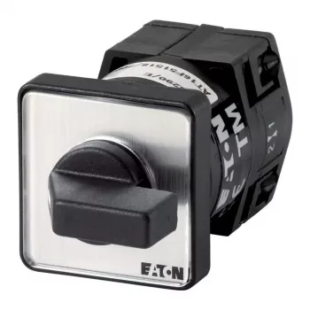Eaton TM-1-15431/E metalinis svirtinis jungiklis, 1 polius, 16 A, 250 V, skydinis montavimas, juodas svirtis, metalinis korpusas 025045