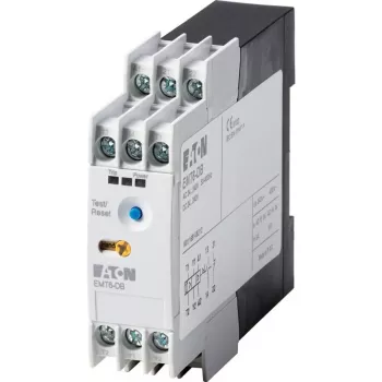Eaton EMT6-DB elektroninė variklio apsaugos relė 0,3-1,5A 24-240V AC/DC, juoda/balta 066167