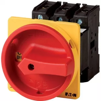 Eaton Electric pagrindinis jungiklis su avariniu sustabdymu P3-100/V/SVB, 3 polių, 100A, 690V, 088558