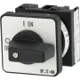 Eaton T0-1-102/E 2 polių ON-OFF svirtinis jungiklis, 20A, IP65 priekis, juoda rankena su balta ženklinimo plokštele 088709