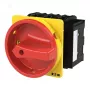 Eaton P3-100/EA/SVB/HI11 3 polių pagrindinis jungiklis 100 A, IP65, raudona/geltona rotacinė rankena, paviršinio montavimo 029383