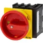 EATON P1-32/EA/SVB/HI11 pagrindinis jungiklis, 3 polių, 32 A, skydinis, raudonas/geltonas 072567