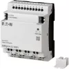 Eaton EASY-E4-UC-16RE1 easyE4 valdymo relė - 8 DI, 4 AI, 8 relinės išvestys, Ethernet, LCD, DIN bėgelis
