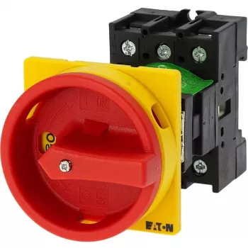 Eaton P1-32/V/SVB pagrindinis jungiklis su avariniu sustabdymu, 3 polių, 32A, IP65, tarpiniam montavimui 095676