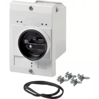 Eaton tuščias korpusas su sukimosi jungikliu E-PKZ0-G, paviršinio montavimo, 129 x 85 x 80 mm, pilkos spalvos 072907