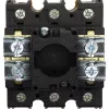 Eaton P3-100/EA/SVB 100 A 3 polių blokuojamas pagrindinis jungiklis, raudonas/geltonas