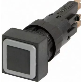 Eaton Q18D-GE mygtukinis jungiklis, momentinis, 1 N/O, juodas/geltonas 086417