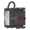 Eaton M22-K02SMC10 galios relė, 2 NC, priekinio montavimo, varžtiniai gnybtai, juoda 121474