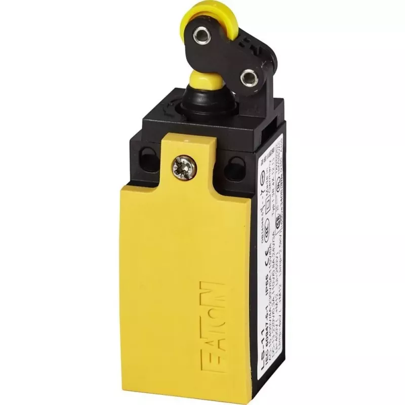 Eaton LS-S11/LS ribinis jungiklis su ritinėlio svirtimi, 1NO+1NC, 400VAC 4A, IP67, 106787
