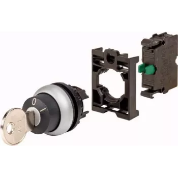 Eaton 110917 valdymo spintos užrakinimo mechanizmas, varžtinis, juodas/sidabrinis