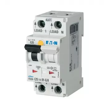 Eaton FRBDM-B16/1N/001-G/A RCBO 16A 10mA 1P+N B charakteristikos 230V 168251