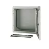 Eaton CS-33/150 sieninis korpusas, polikarbonatas, pilkas, permatomomis durelėmis, IP65, 111648