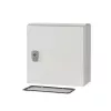 Eaton CS-33/150 sieninis korpusas, polikarbonatas, pilkas, permatomomis durelėmis, IP65, 111648