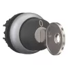 Eaton M22-WRS-MS5 raktinis perjungiklis, 3 padėčių, su grąžinimu, juodas/sidabrinis 111785