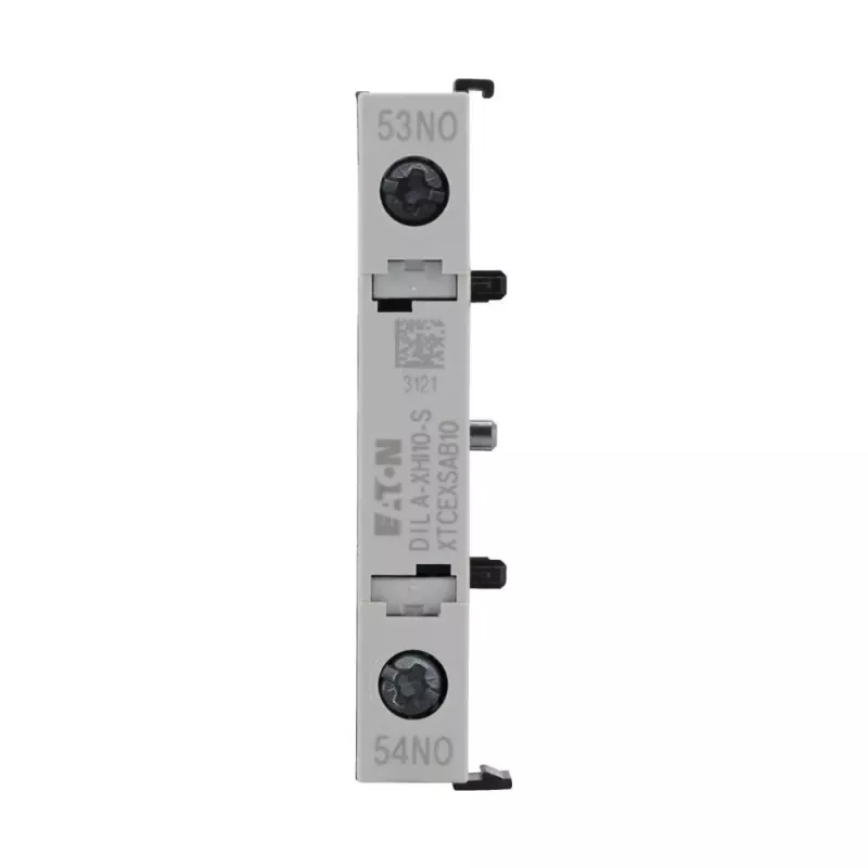 Eaton DILA-XHI10-S pagalbinis kontaktų blokas, 1 NO, priekinis tvirtinimas, DILM7-DILM38 kontaktoriams 115948