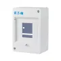 Eaton MINI-4 paviršinio montavimo skirstomasis skydas, 4 moduliniai vienetai, IP30, baltos spalvos (RAL 9010) 177068