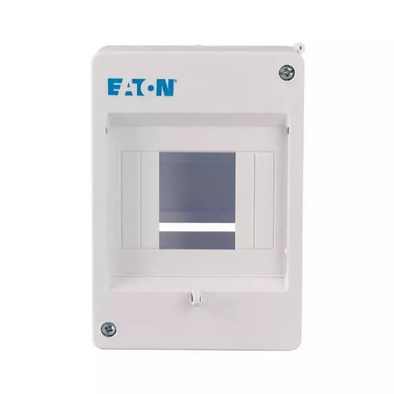 Eaton MINI-4 paviršinio montavimo skirstomasis skydas, 4 moduliniai vienetai, IP30, baltos spalvos (RAL 9010) 177068